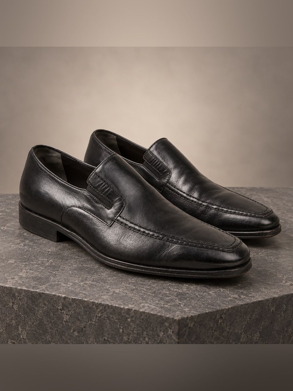 Bruno Magli Raging Black Loafers Men's Sz. 11.5